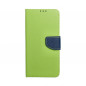 Samsung Galaxy A33 Wallet Cases Fancy Book Lime / Navy