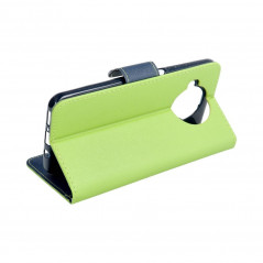 Samsung Galaxy A33 Wallet Cases Fancy Book Lime / Navy