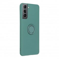 Samsung Galaxy A32 5G Case Silicone ring Green
