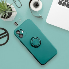 Samsung Galaxy A32 5G Case Silicone ring Green