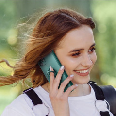 Samsung Galaxy A32 5G Case Silicone ring Green