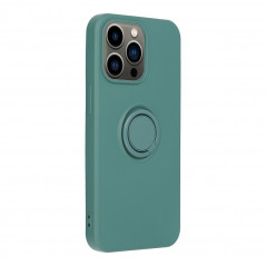 Apple iPhone 13 Pro Case Silicone ring Green