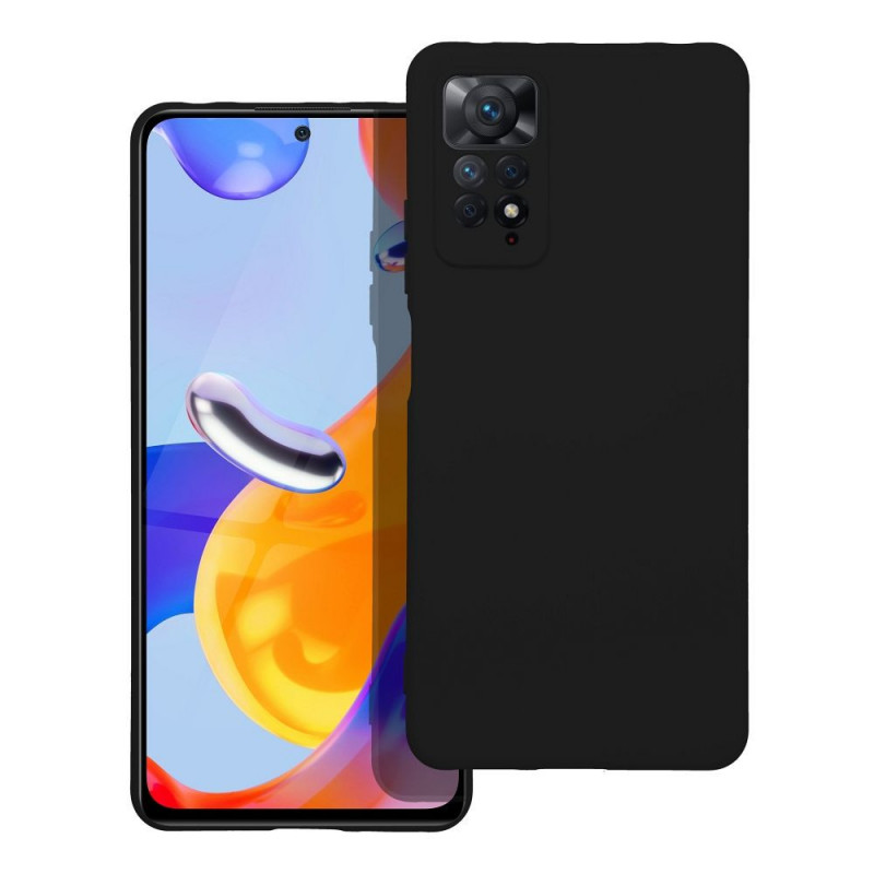 XIAOMI Redmi Note 11 Pro Case Silicone Elegant  Black