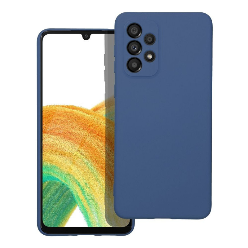 Samsung Galaxy A33 Case Silicone Elegant  Blue
