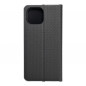 XIAOMI Mi 11 Lite 5G NE Wallet Cases LUNA Book Carbon Carbon Fibre, Elegant  Black
