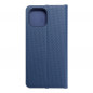 XIAOMI Mi 11 Lite 5G Wallet Cases LUNA Book Carbon Carbon Fibre, Elegant  Blue