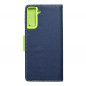 Samsung Galaxy S21 Plus 5G Wallet Cases Fancy Book Navy / Lime