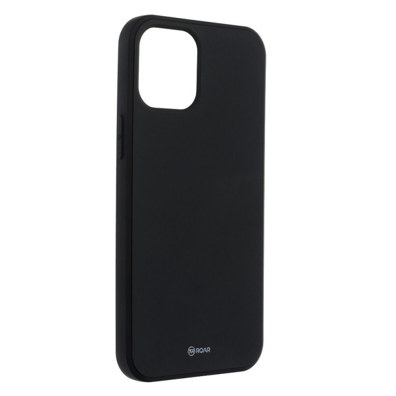 Apple iPhone 12 Pro Max Case Roar Colorful Jelly Black