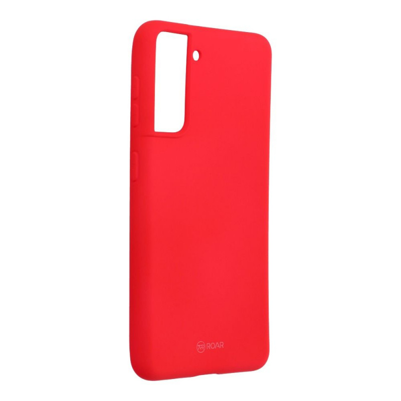 Samsung Galaxy S21 5G Case Roar Colorful Jelly Hot pink
