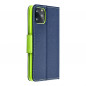 Samsung Galaxy S20 FE 5G Wallet Cases Fancy Book Navy / Lime