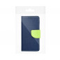 Samsung Galaxy S20 FE 5G Wallet Cases Fancy Book Navy / Lime