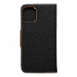 Apple iPhone 12 mini Wallet Cases CANVAS Book Black