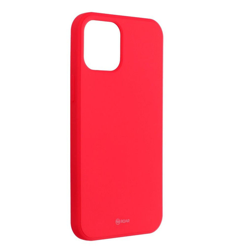 Apple iPhone 12 Pro Max Case Roar Colorful Jelly Hot pink