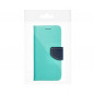 Apple iPhone SE 2020 Wallet Cases Fancy Book Mint / Navy