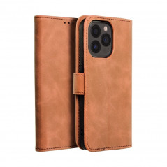 Apple iPhone 13 Pro Wallet Cases TENDER Book Brown