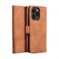 Apple iPhone 13 Pro Wallet Cases TENDER Book Brown