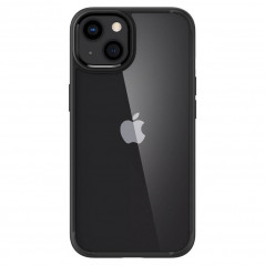 Apple iPhone 13 Case Spigen Ultra Hybrid Crystal clear  Matte black