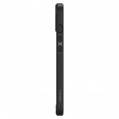 Apple iPhone 13 Case Spigen Ultra Hybrid Crystal clear  Matte black