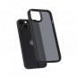 Apple iPhone 13 Case Spigen Ultra Hybrid Crystal clear  Matte frost black
