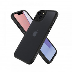 Apple iPhone 13 Case Spigen Ultra Hybrid Crystal clear  Matte frost black