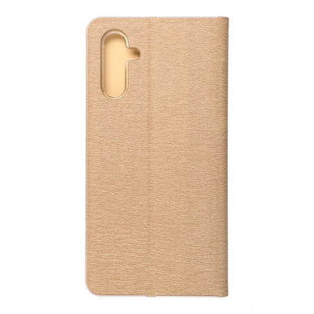 Samsung Galaxy A13 LTE Wallet Cases LUNA Book Gold Elegant  Gold