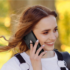 Apple iPhone 12 Pro Max Case Silicone ring Black