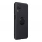 Samsung Galaxy A12 Case Silicone ring Black