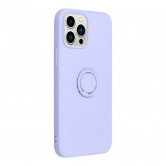 Apple iPhone 13 Pro Max Case Silicone ring Violet