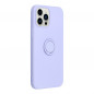 Apple iPhone 13 Pro Max Case Silicone ring Violet