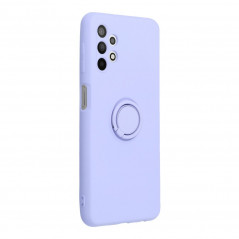 Samsung Galaxy A32 5G Case Silicone ring Violet