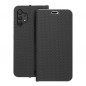 Samsung Galaxy A32 LTE Wallet Cases LUNA Book Carbon Carbon Fibre, Elegant  Black