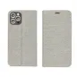 XIAOMI Redmi 9C NFC Wallet Cases LUNA Book Gold Elegant  Silver