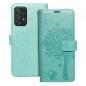 Samsung Galaxy A52s 5G Wallet Cases MEZZO Book Tree  Green