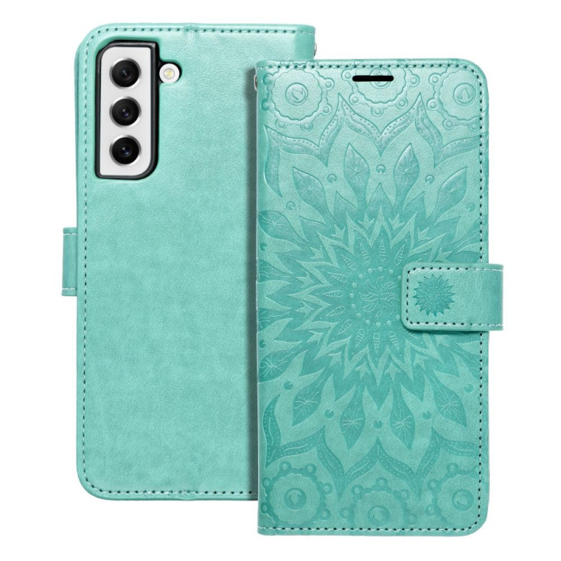 Samsung Galaxy A52s 5G Wallet Cases MEZZO Book Mandala  Green