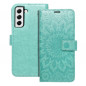 Samsung Galaxy A52s 5G Wallet Cases MEZZO Book Mandala  Green