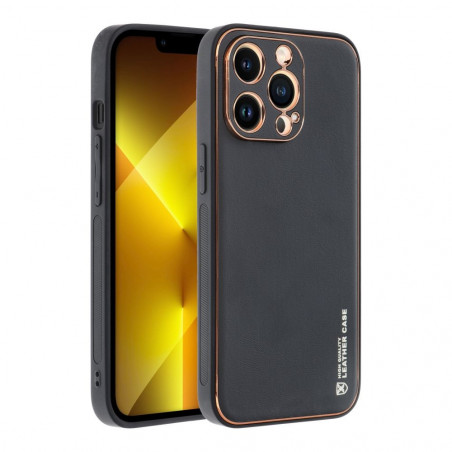 Apple iPhone 11 Case Leather Black