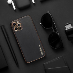 Apple iPhone 11 Case Leather Black