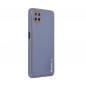 Samsung Galaxy A12 Case Leather Blue