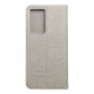 Samsung Galaxy S21 Ultra 5G Wallet Cases LUNA Book Gold Elegant  Silver