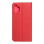 Samsung Galaxy A32 5G Wallet Cases LUNA Book Gold Elegant  Red