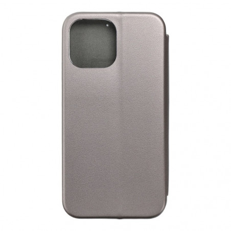 Apple iPhone 13 Pro Max Wallet Cases Book Elegance Elegant Grey