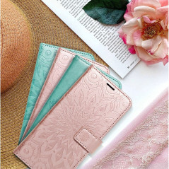 XIAOMI Mi 11 Lite 5G NE Wallet Cases MEZZO Book Mandala  Rose gold