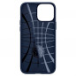 Apple iPhone 13 Pro Case Spigen  Liquid Air Navy blue