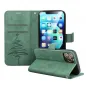 Samsung Galaxy A52s 5G Wallet Cases MEZZO Book Tree  Green