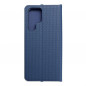 Samsung Galaxy S22 Ultra Wallet Cases LUNA Book Carbon Carbon Fibre, Elegant  Blue