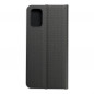 Samsung Galaxy A03 Wallet Cases LUNA Book Carbon Carbon Fibre, Elegant  Black