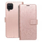 Samsung Galaxy A12 Wallet Cases MEZZO Book Mandala  Rose gold