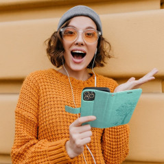 XIAOMI Redmi Note 10 Pro Max Wallet Cases MEZZO Book Tree  Green