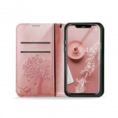 XIAOMI Redmi Note 10 Pro Max Wallet Cases MEZZO Book Tree  Rose gold