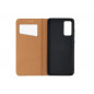 Apple iPhone SE 2022 5G Wallet Cases Leather case SMART PRO Elegant  Brown